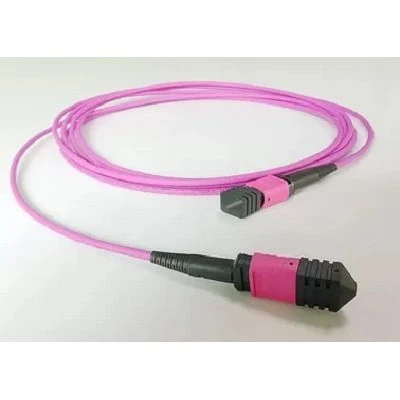 Lila OM4 MPO Patchkabel 40G