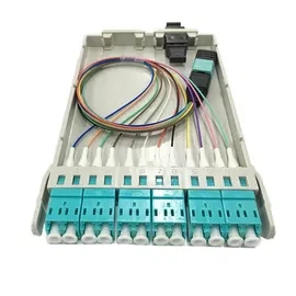 2-Faser-Glasfaserkassette aus Kunststoff